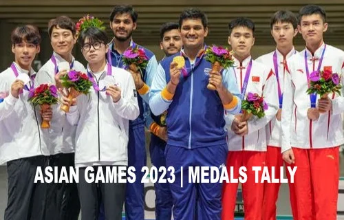 asian games 2023 medals tally