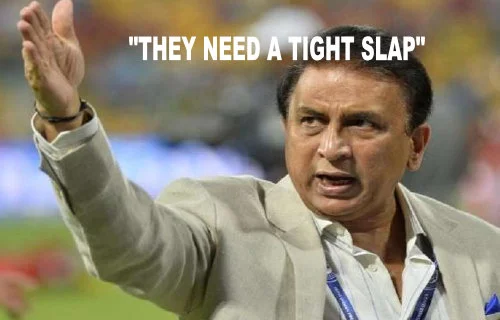 angry gavaskar